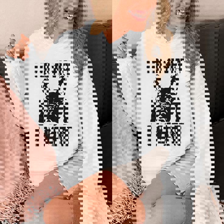 私がしたいことをする フレンチブルドッグ フレンチドッグ 犬 飼い主 犬 ギフト Hoodie