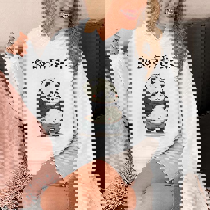 面白いtシャツ パンダ メンズ パンダ好き グッズ おもしろ面白い 服 ネタ ぽっちゃり 癒し系 ダイエット パーカー