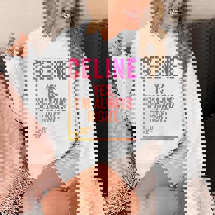 面白いセリーヌ 面白いセリーヌ 名前 誕生日シャツ ギフト パーカー