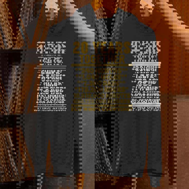 20周年記念tシャツ 20周年 結婚祝い カップル Hoodie