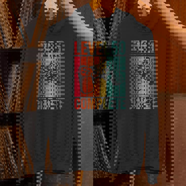 50歳 誕生日 男の子 男 レベル コンプリート 50歳 Hoodie