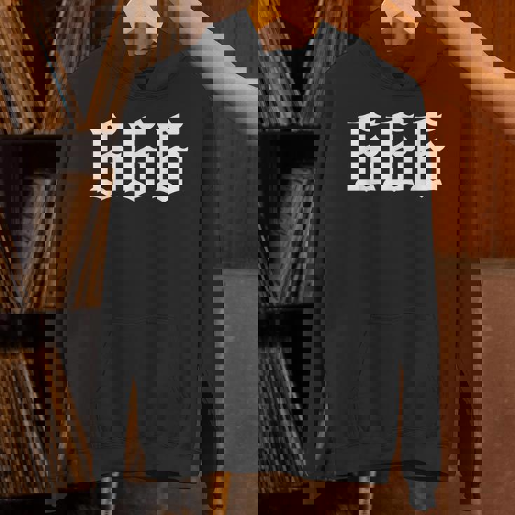 666 獣の数 悪魔のシンボル パーカー