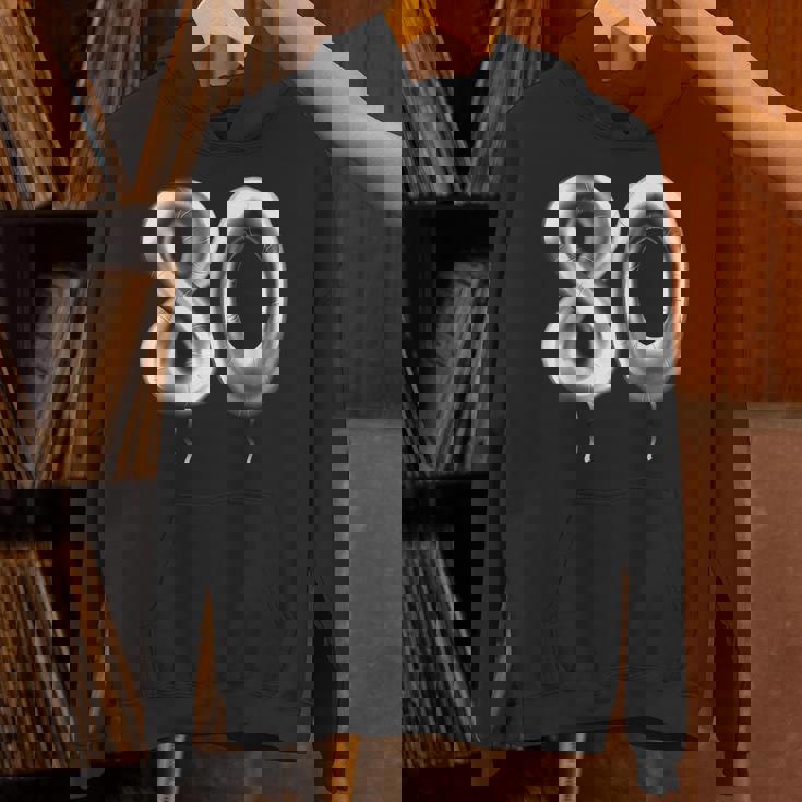 80歳の誕生日バルーン 装飾バルーン 80年目 パーカー