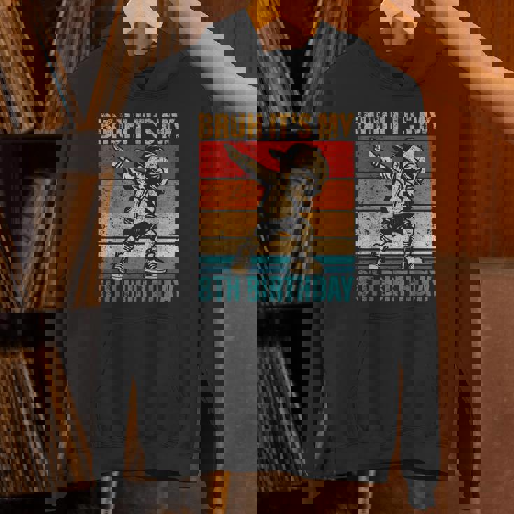 8歳の誕生日 軽くたたく少年 Bruh It's My 8Th Birthday パーカー