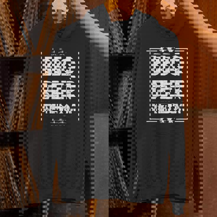 Bbq ビール 自由 パーカー