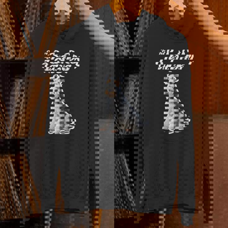 Best Dog Dad Ever ワイヤーフォックステリア パーカー