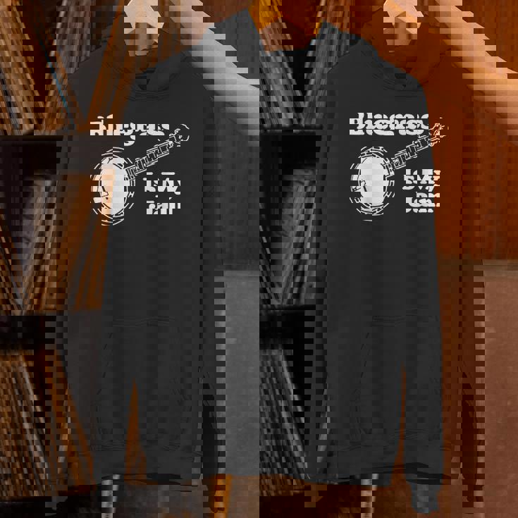 Bluegrass Is My Jam Banjo Musicintage Graphic パーカー