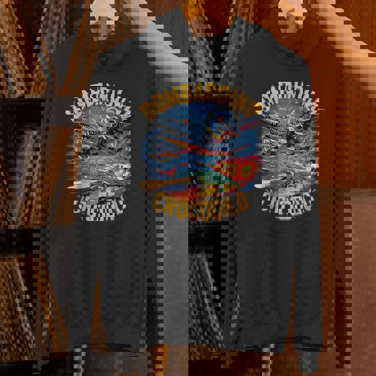 Bombardino Crocodilo Italian Brainrot パーカー