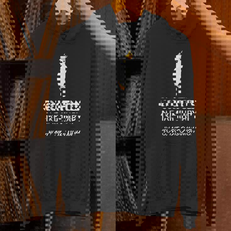 Cockatoos Make Me Happy Cockatoo パーカー