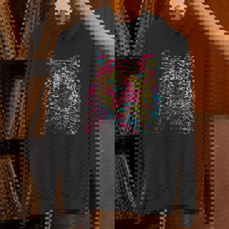 Colorful Tiger Tigers Fashion Graphic Hoodie