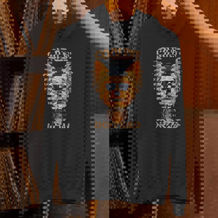 Coolest Dog Dad I Yorkshire Terrier パパ I ヨークシャー・テリア パーカー