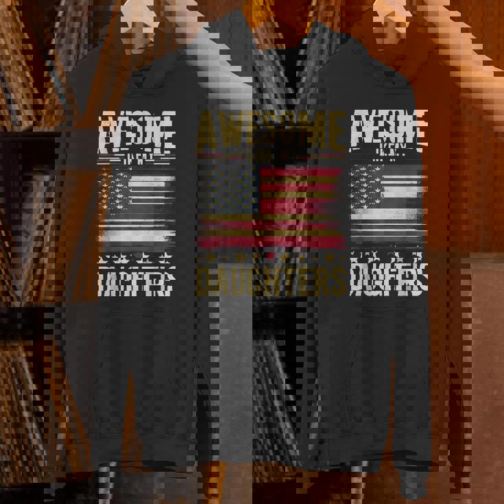 Dad Fathers Day Awesome Like My Daughters Hoodie