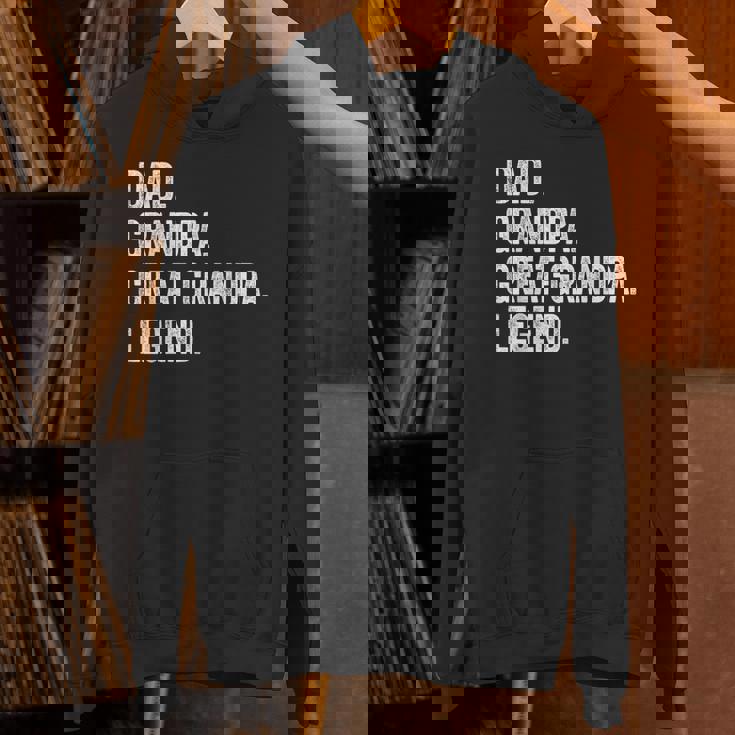 Dad Grandpa Great-Grandpa Legend Vintage Distressed Graphic Hoodie Dad Grandpa Great-Grandpa Legend Vintage Distressed Graphic Hoodie