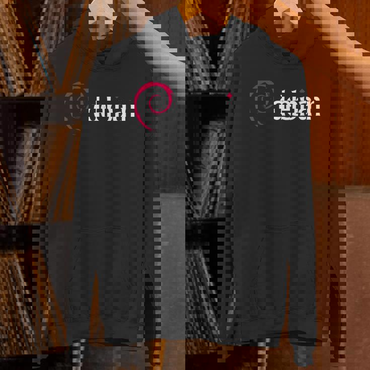 Debian Linux Tux プラグインプログラマー パーカー