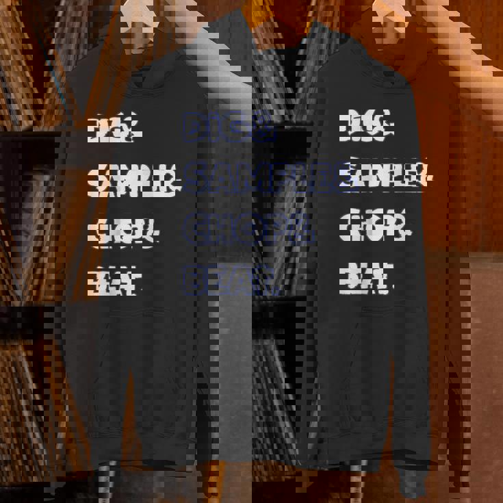 Dig&Sample&Chop&Beat シャツ Mpc ドラムサンプラー 音楽愛好家 パーカー