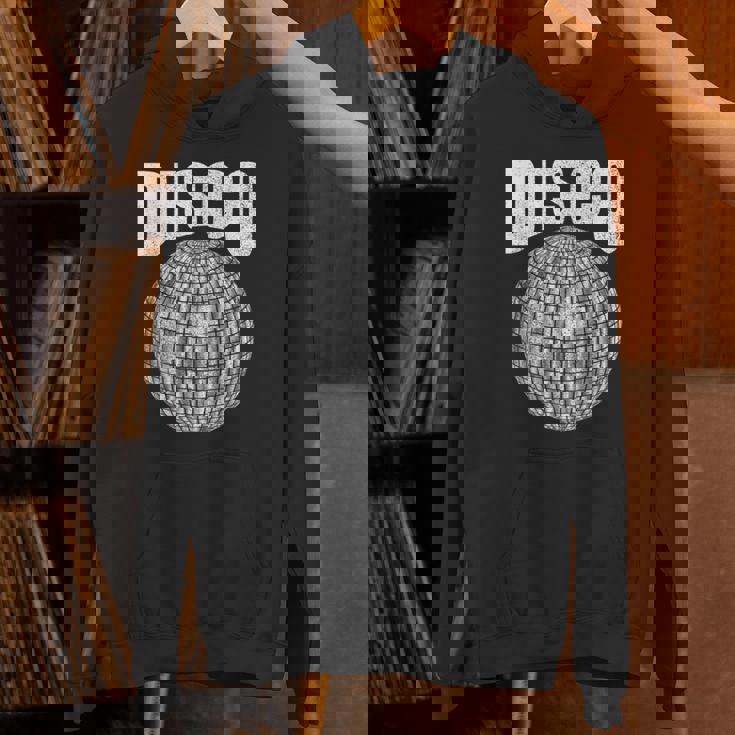 Disco Music Ball ファンク ソウル 音楽愛好家 レトロ 70年代 80年代 コスチューム Hoodie