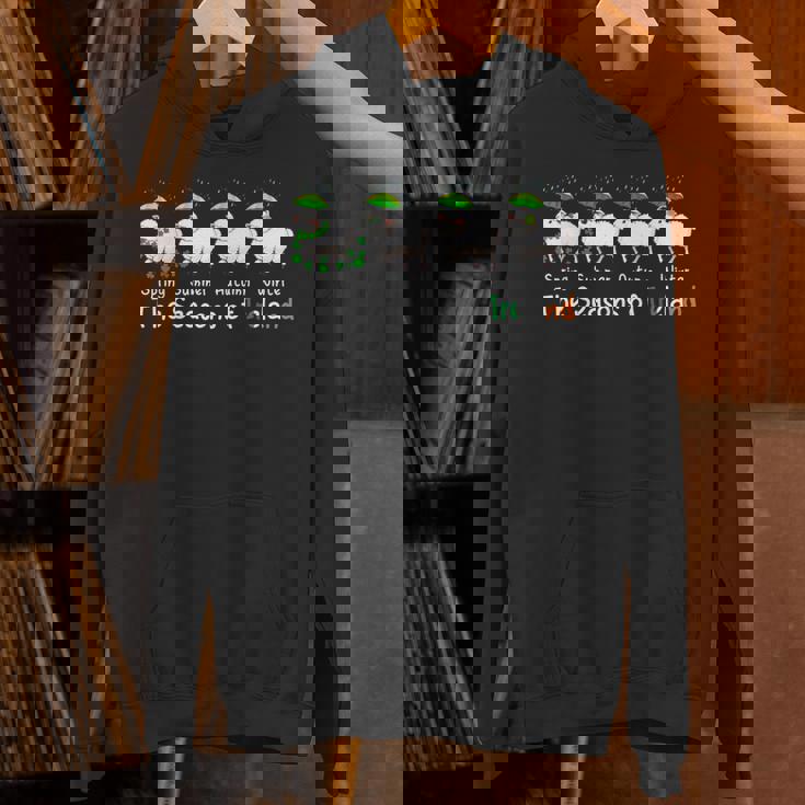 Theeasons Patrick's Day アイルランド 4つのかわいい羊のシャムロック パーカー