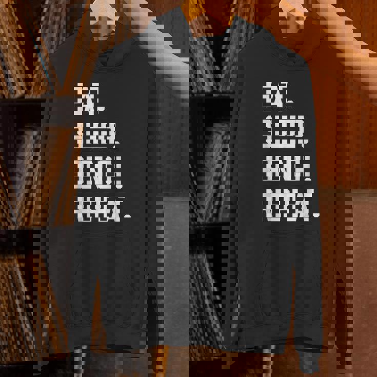 Eatleep ジム ワークアウト トレーニング ベンチプレス ウエイトリフティング パーカー