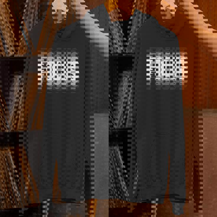 Focus クール トリッピー オプティカル イリュージョン パーカー