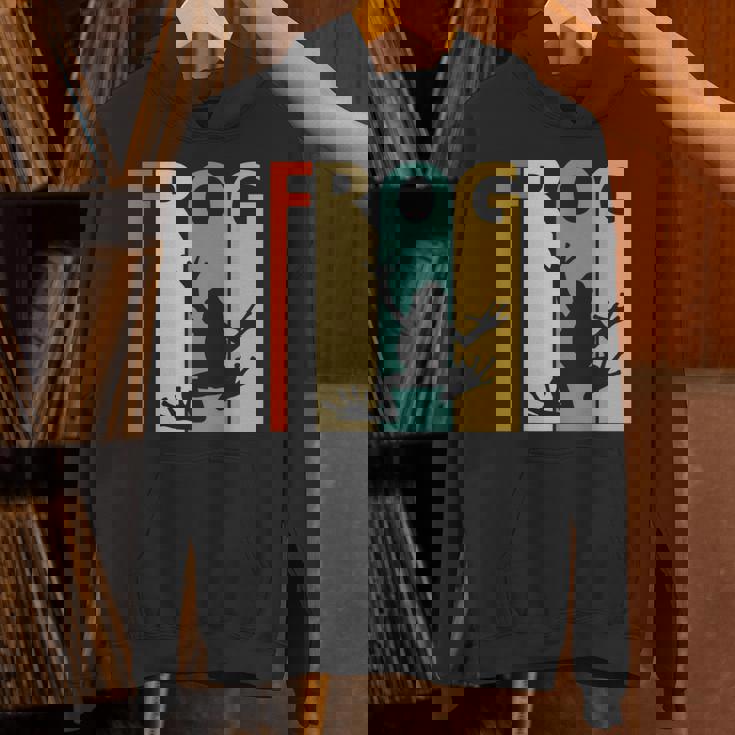 Frog カエル 動物 Hoodie