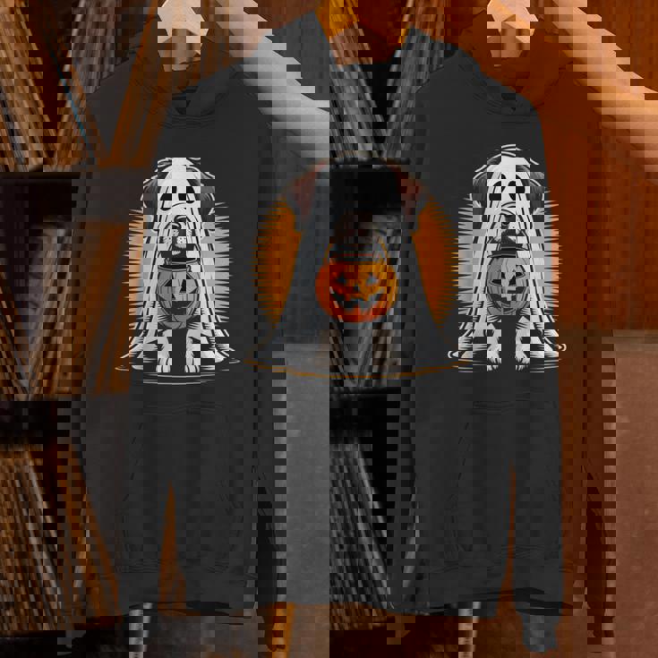 My Dog Is My Boo ハロウィン ゴーストドッグ メンズ レディース キッズ パーカー