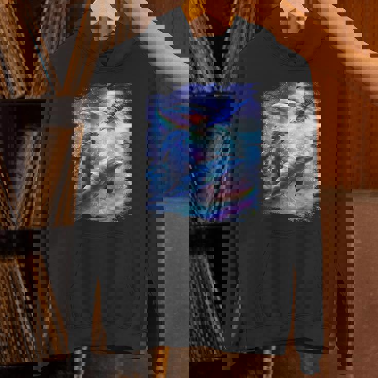 Galaxy Dolphin 宇宙のイルカ パーカー