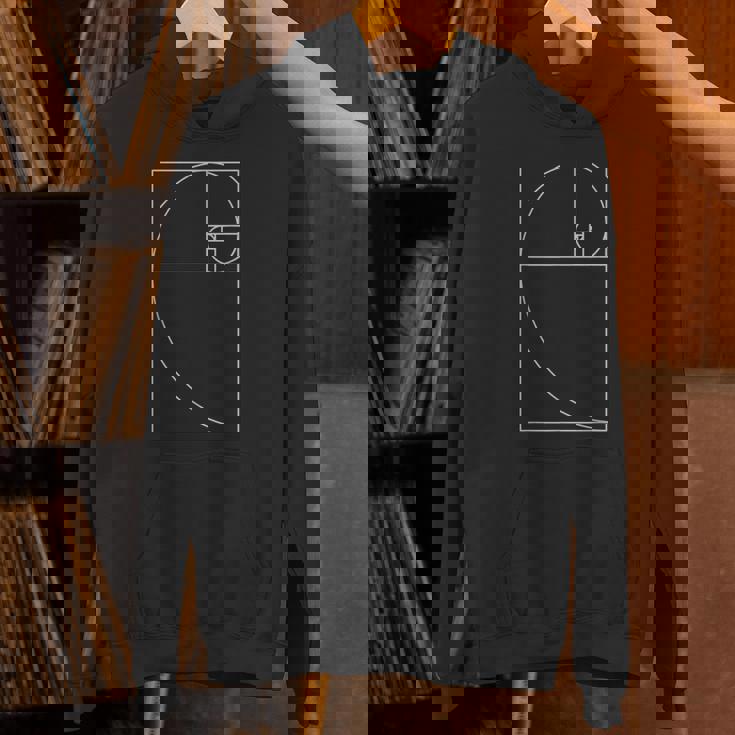 Golden Cut 1618 フィボナッチスパイラル パーカー