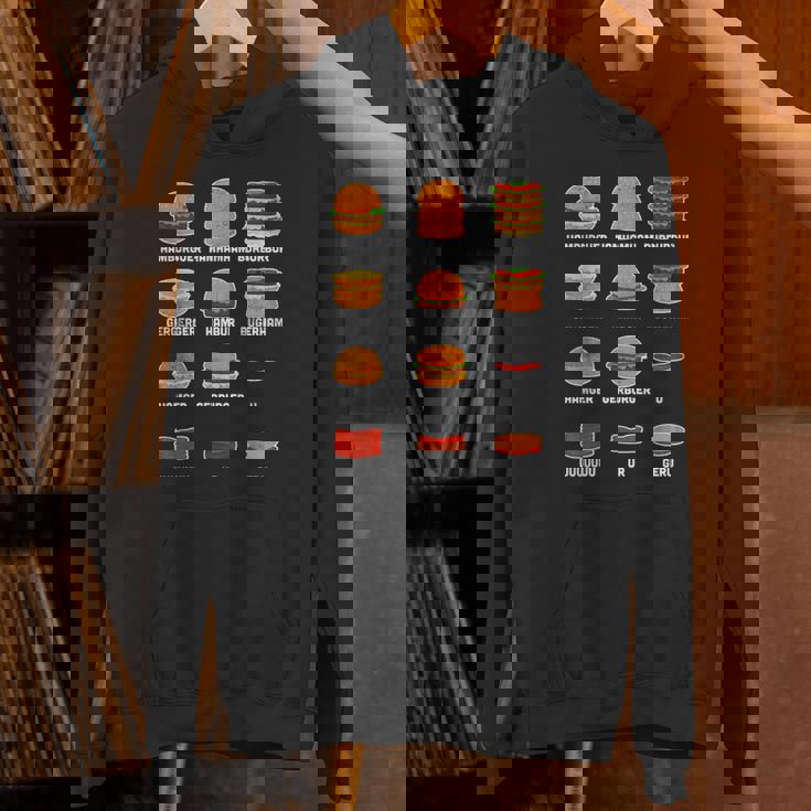 Ham Burgers Hamhamham Burburbur ハンバーガー大学 Hoodie