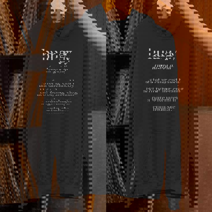 Hangry Definition To Go With Hangry Kit 面白い意味 Hoodie