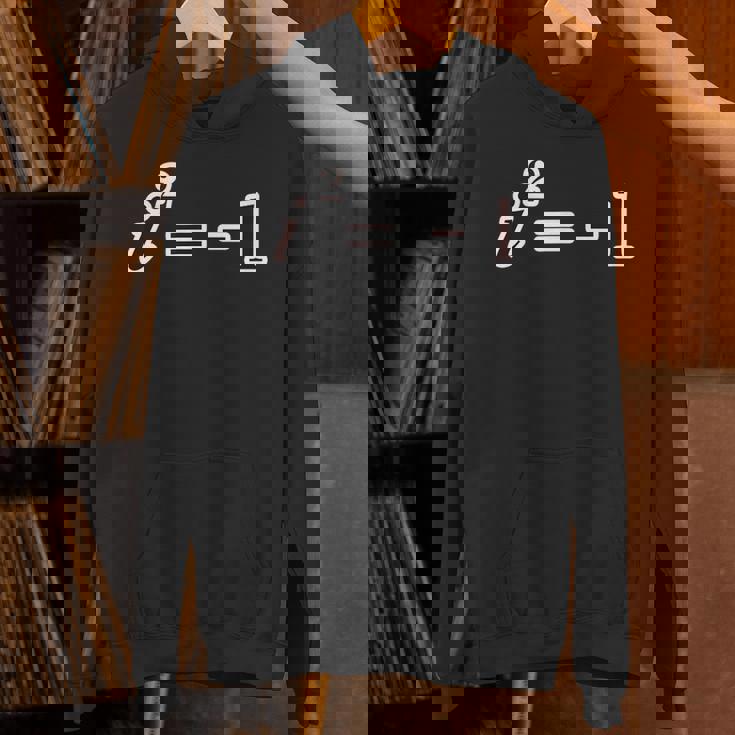 I2 -1 虚数《数学》方程式 【変なデザイン屋さん】理数系 数字 面白い パーカー