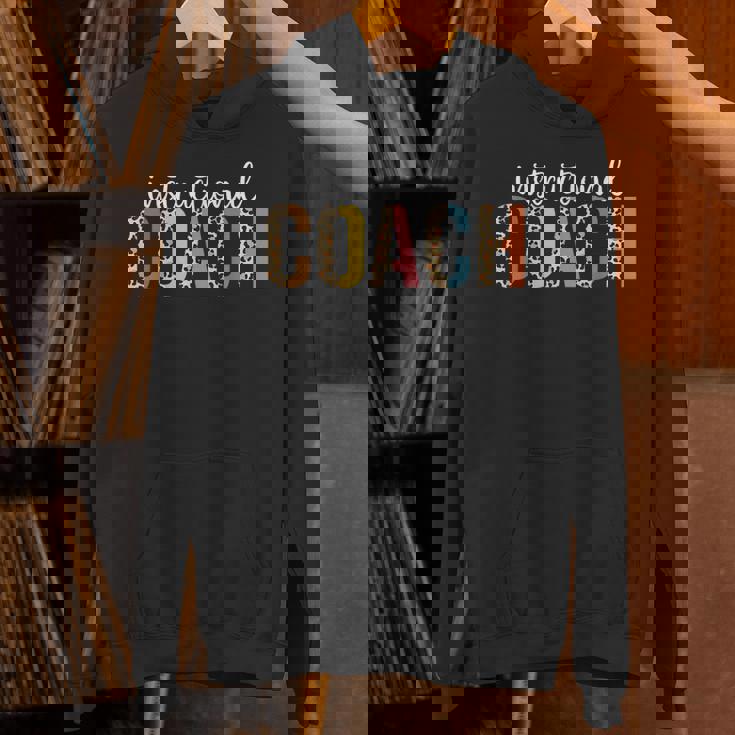 Instructional Coach ヒョウ柄 新学期 Hoodie