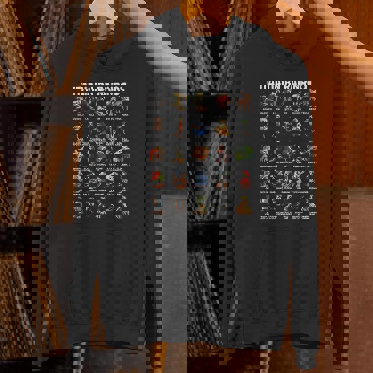 Italian Brain Rot Italian Brainrot Memes Hoodie | Mazezy DE