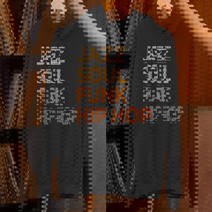 Jazzoul ファンク ヒップホップ アフリカ系アメリカ人のプライド音楽愛好家 Hoodie