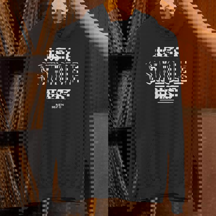 Just Awole Beast トレーニング フィットネス モチベーション ジム 格言 パーカー