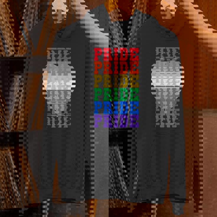 Lgbtq レインボーカラーのプライド Hoodie