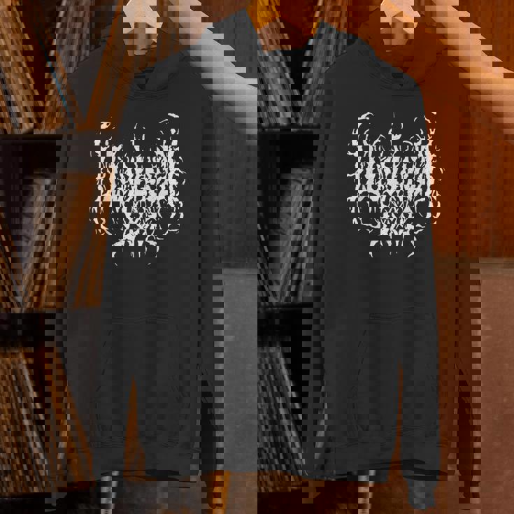 Live Life Laugh Love デスメタルスタイル パーカー