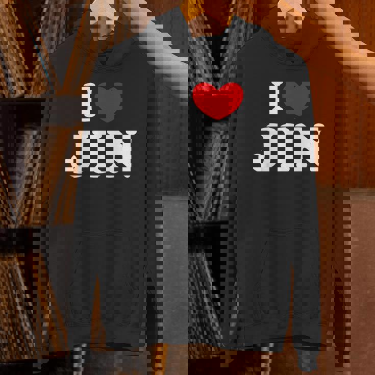 I Love Jin 私は愛する Jin パーカー