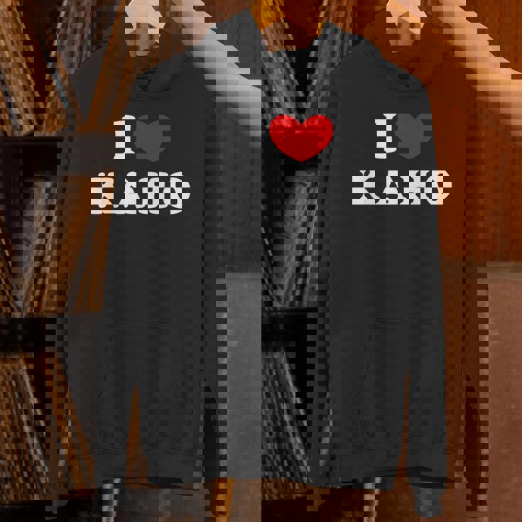 I Love Kaho 私は愛する Kaho パーカー