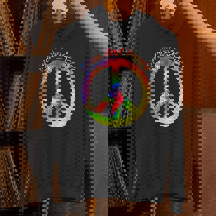 Love Peace 60年代70年代ヒッピーコスチューム Love Peace パーカー