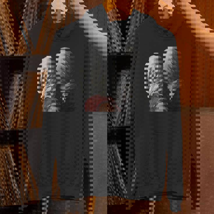 Magritteによるthe Lovers Painting Hoodie