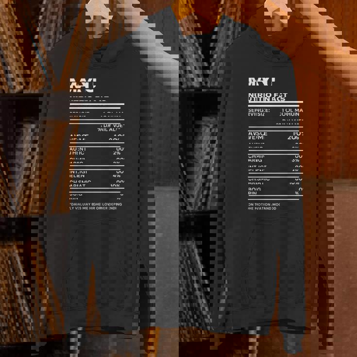 Mayu 栄養成分表示 パーカー