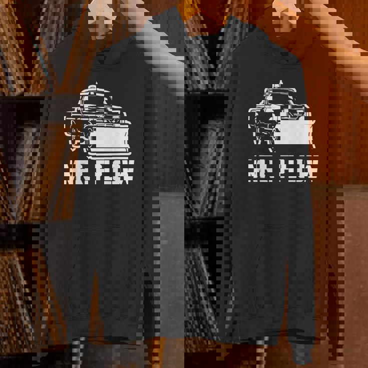 Mr Plow 面白い 皮肉なノベルティプラウトラック パーカー