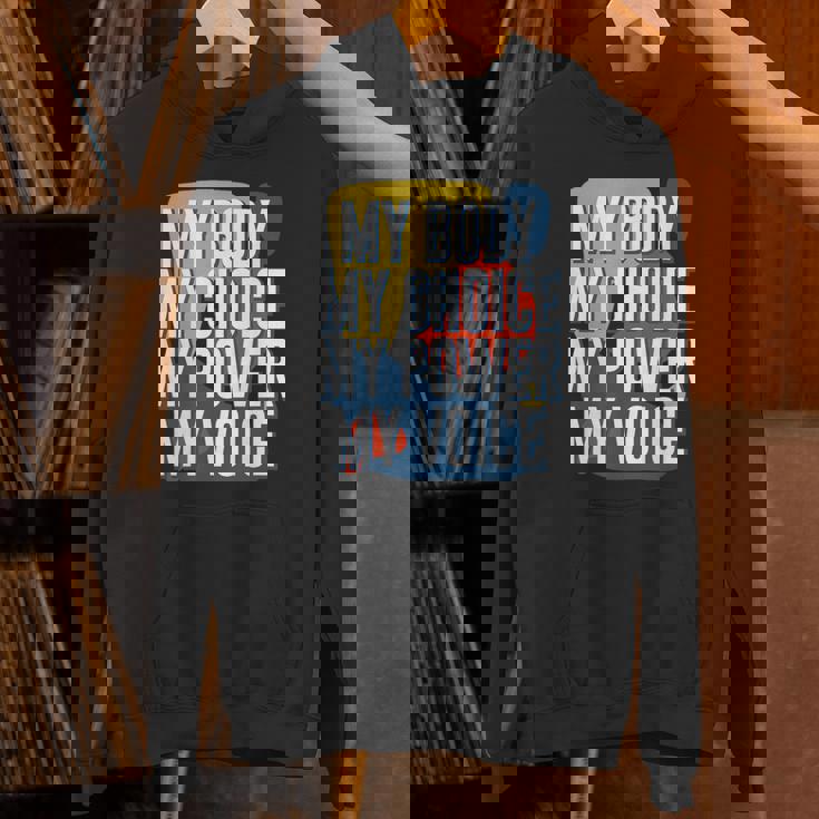 My Body Choice Power Andoice フェミニストポジティブ Hoodie