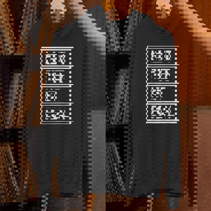 No Animal Is No Matter Animal Protection パーカー