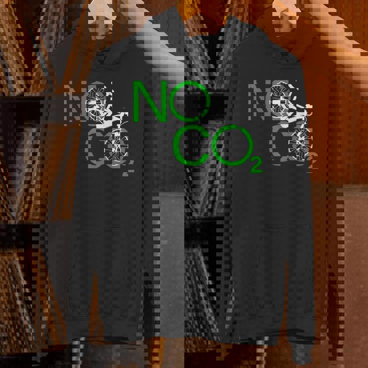 No Co2 サイクリング 気候変動対策 グリーンエネルギー Mtb パーカー