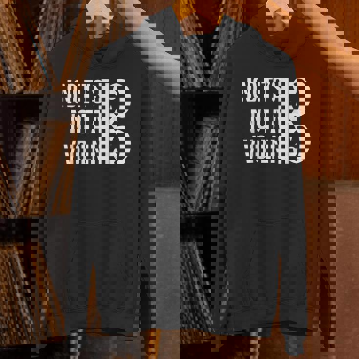 No It's Not Aiolin ヴィオラ アルト記号 ギフト ヴィオラ 恋人 プライド パーカー