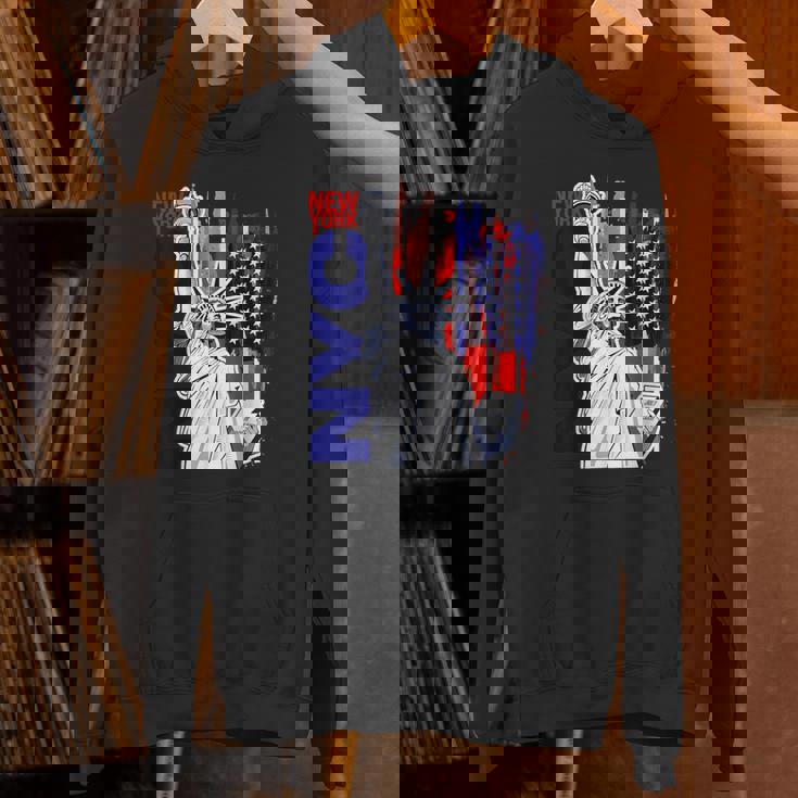 Nyc ニューヨーク市自由の女神 アメリカ国旗 パーカー