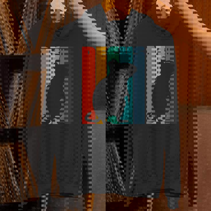 Octodon Degus 格言 ヴィンテージ シルエット レトロ デグ パーカー