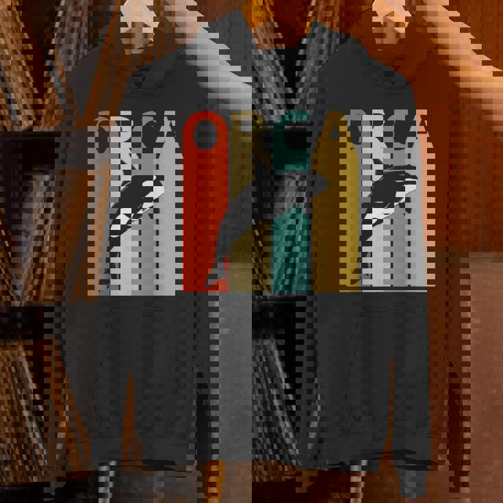 Orca シャチ 動物 パーカー