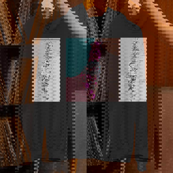 Palestine Map Palestinians Map パーカー